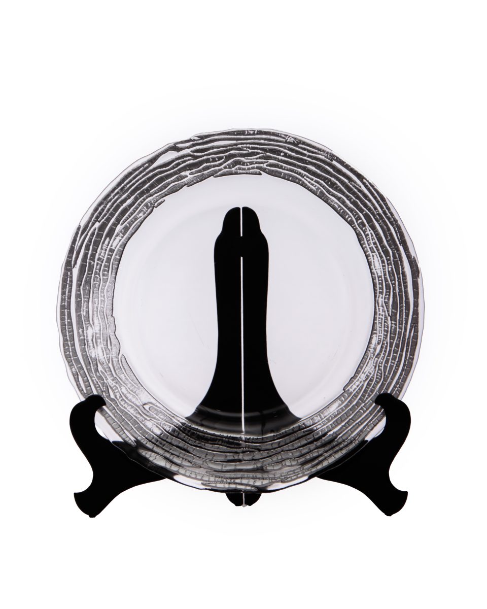 Plato Base Clear Borde Tallado